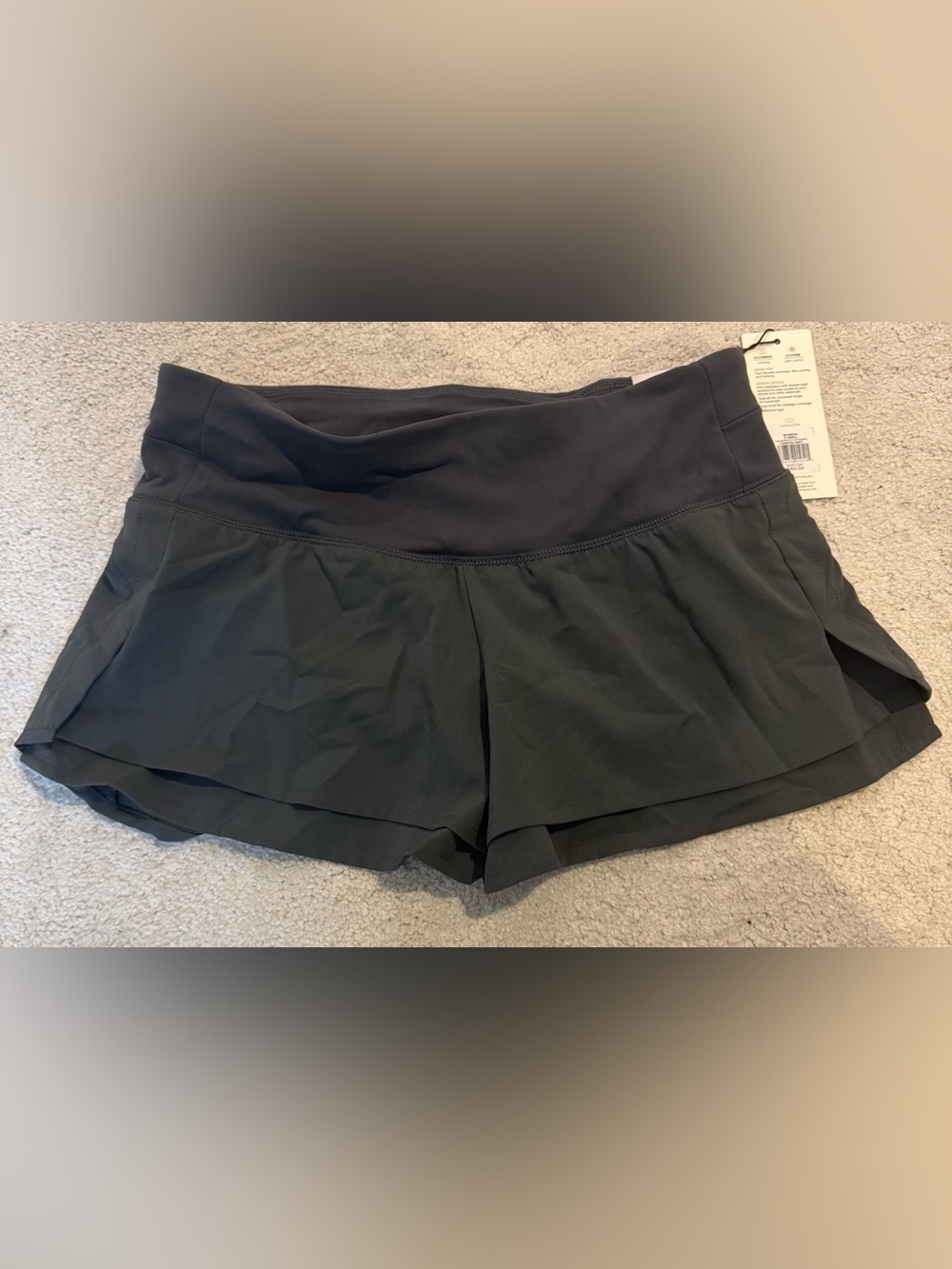 Calia Kick It Up Performance Short Color Carbon Gray